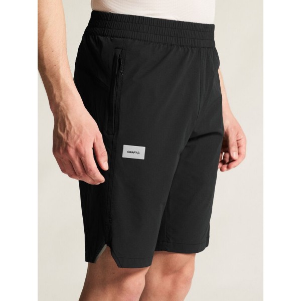 CRAFT MOŠKE KOLESARSKE KRATKE HLAČE S PODLOŽKO CORE EVERYDAY SHORTS PAD M ČRNA BLACK