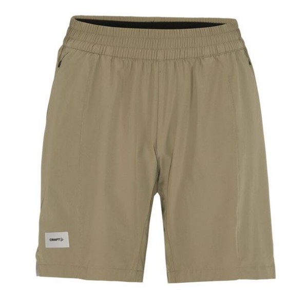 CRAFT ŽENSKE KOLESARSKE KRATKE HLAČE S SNEMLJIVO PODLOŽKO CORE EVERYDAY SHORTS W PAD W TEMNO BEŽ RAW