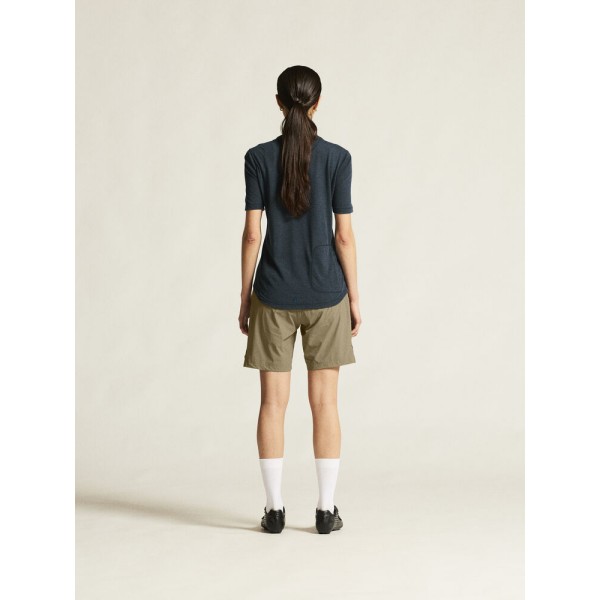 CRAFT ŽENSKE KOLESARSKE KRATKE HLAČE S SNEMLJIVO PODLOŽKO CORE EVERYDAY SHORTS W PAD W TEMNO BEŽ RAW