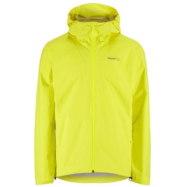 CRAFT MOŠKA VODOODPORNA JAKNA CORE HYDRO JKT NEON RUMENA FLUMINO