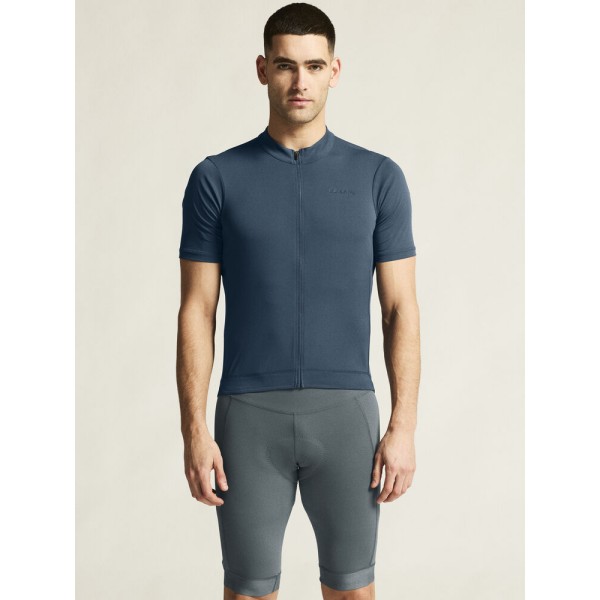 CRAFT MOŠKA KOLESARSKA MAJICA S KRATKIMI ROKAVI Z ZADRGO CORE EVERYDAY SS JERSEY TEMNO MODRA NORTH
