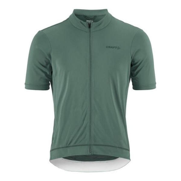 CRAFT MOŠKA KOLESARSKA MAJICA S KRATKIMI ROKAVI Z ZADRGO CORE EVERYDAY SS JERSEY ZELENA ATLANTIC