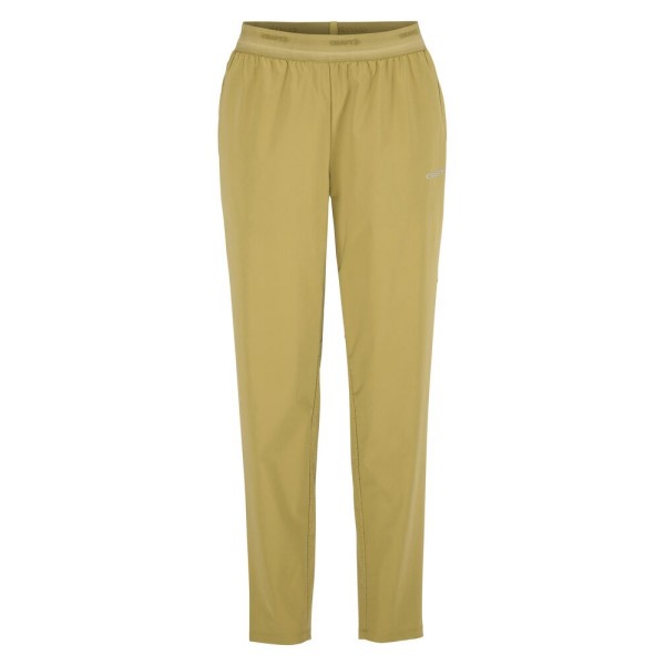 CRAFT ŽENSKE TEHNIČNE TANKE TRENING HLAČE ADV ESSENCE TRAINING PANTS 3 TEMNO RUMENA KHAKI