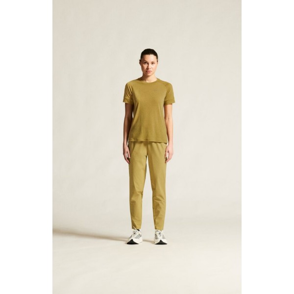 CRAFT ŽENSKE TEHNIČNE TANKE TRENING HLAČE ADV ESSENCE TRAINING PANTS 3 TEMNO RUMENA KHAKI