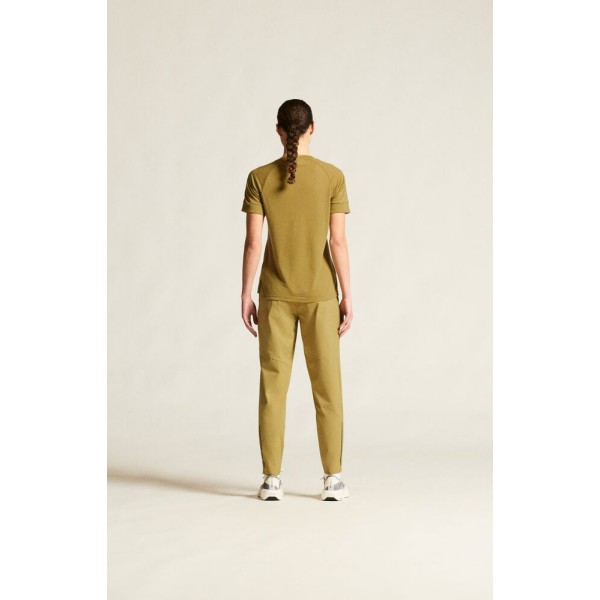 CRAFT ŽENSKE TEHNIČNE TANKE TRENING HLAČE ADV ESSENCE TRAINING PANTS 3 TEMNO RUMENA KHAKI