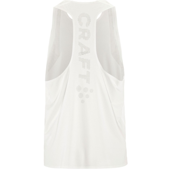 CRAFT MOŠKA TEKMOVALNA MAJICA BREZ ROKAVOV PRO RACE DAY SINGLET 2 BELA WHITE