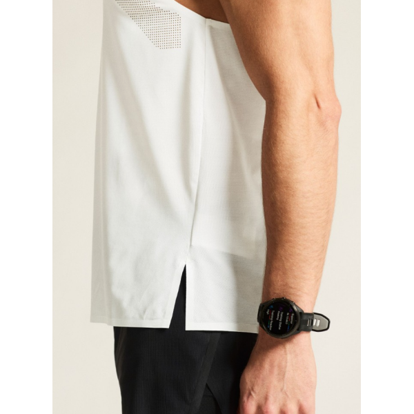 CRAFT MOŠKA TEKMOVALNA MAJICA BREZ ROKAVOV PRO RACE DAY SINGLET 2 BELA WHITE