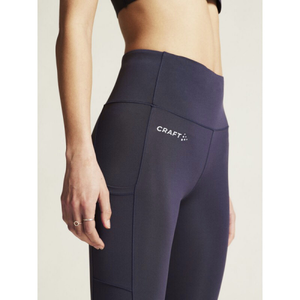 CRAFT ŽENSKE PREHODNE DOLGE PAJKICE ADV ESSENCE TIGHTS 2 TEMNO VIJOLIČNA DK PLUM