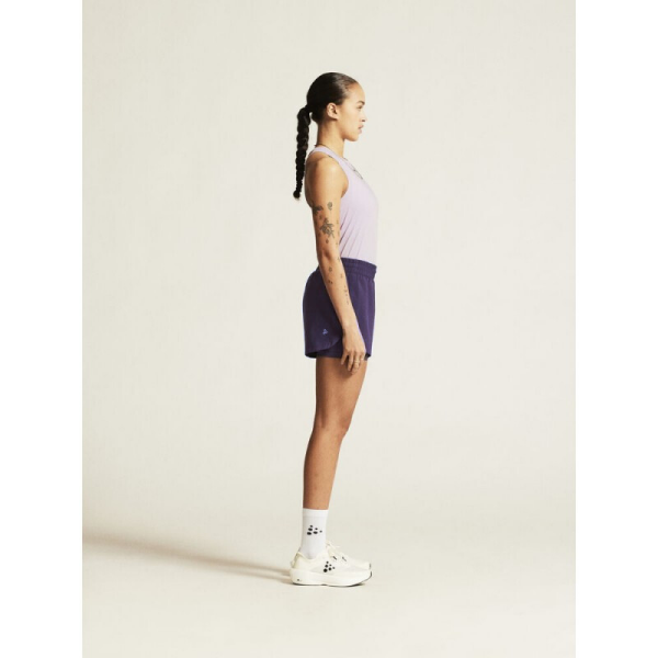 CRAFT ŽENSKE KRATKE HLAČE ADV ESSENCE 2-IN-1 SHORTS 2 TEMNO VIJOLIČNA DK PLUM