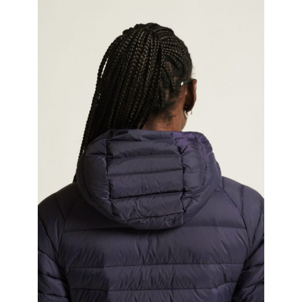 CRAFT ŽENSKA LAHKA PUHOVKA IZ PRAVEGA PUHA ADV EXPLORE LIGHT DOWN JACKET TEMNO VIJOLIČNA DK PLUM