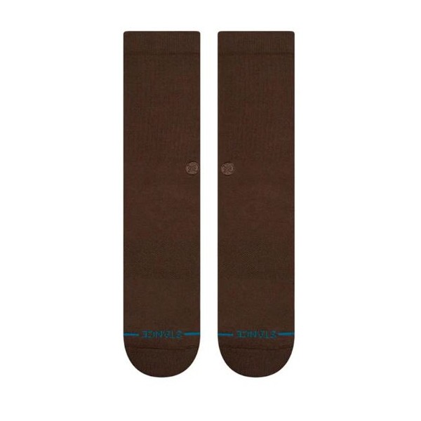 STANCE NOGAVICE ICON CREW BROWN