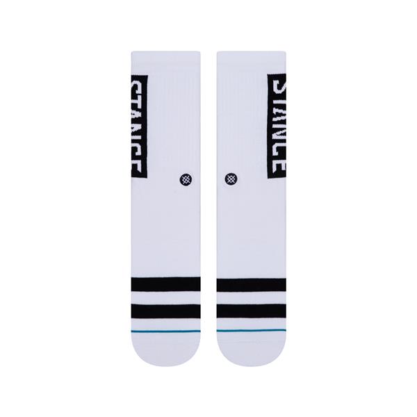 stance nogavice og crew white