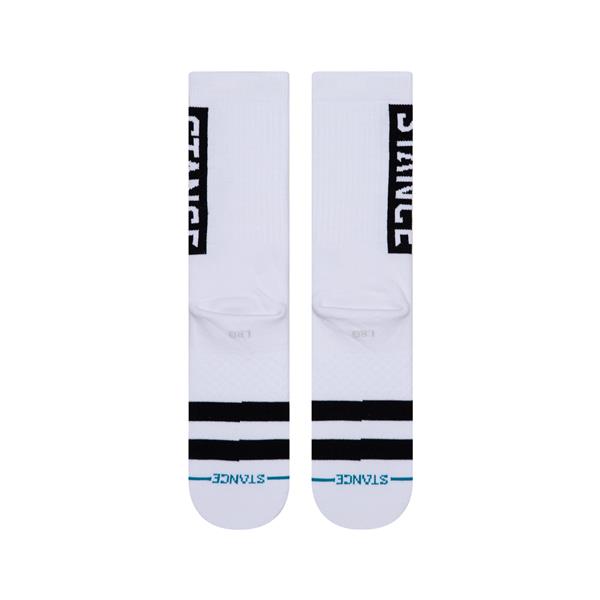 stance nogavice og crew white
