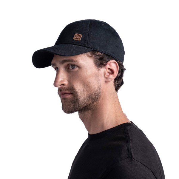 BUFF® KAPA S ŠILTOM BASEBALL CAP SOLID BLACK                                    