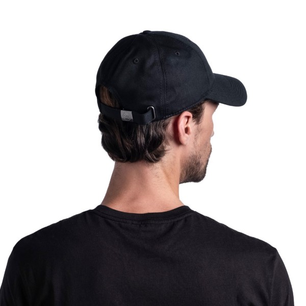 BUFF® KAPA S ŠILTOM BASEBALL CAP SOLID BLACK                                    