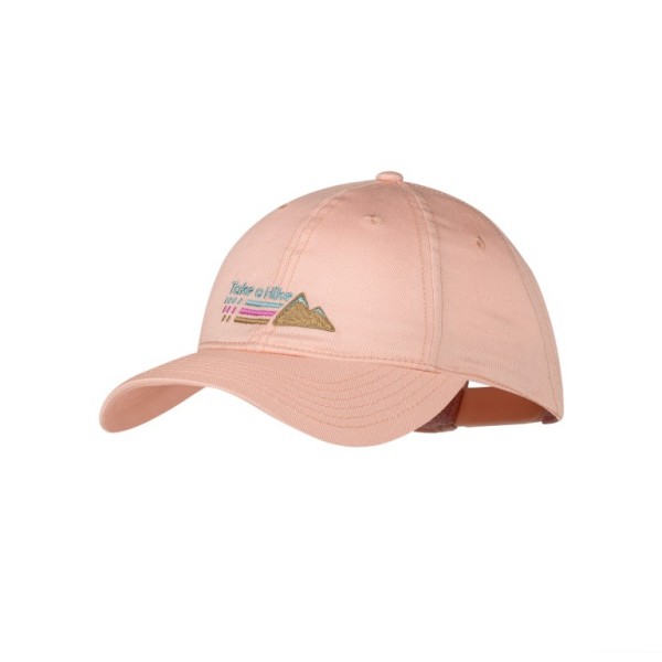 buff® otroška kapa s šiltom baseball cap solid pale pink