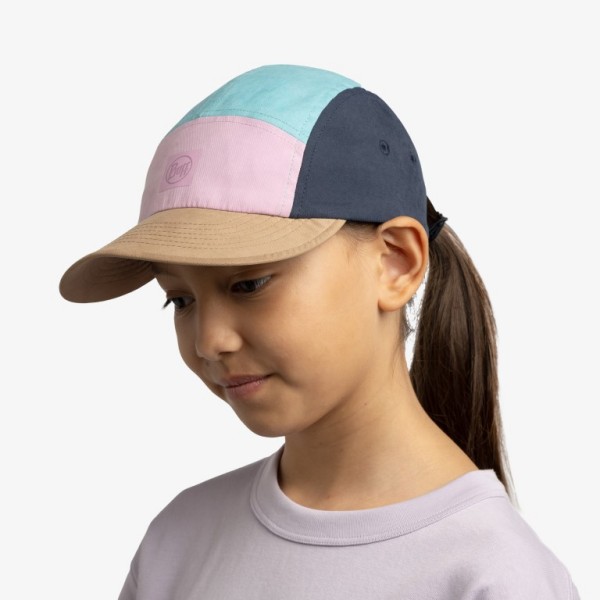 BUFF® OTROŠKA ŠPORTNA KAPA 5 PANEL GO CAPCOLART NIGHT BLUE KIDS