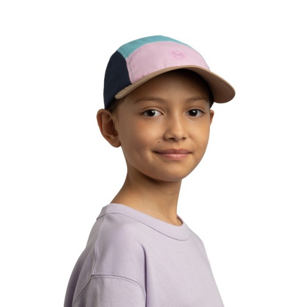 BUFF® OTROŠKA ŠPORTNA KAPA 5 PANEL GO CAPCOLART NIGHT BLUE KIDS