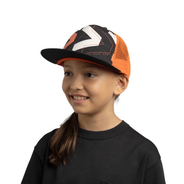 BUFF® OTROŠKA TRUCKER KAPA S ŠILTOM SKET BLACK