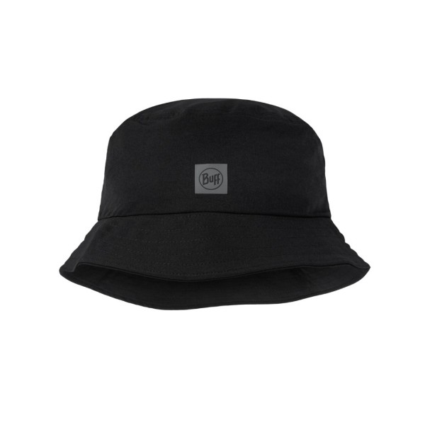 BUFF® POHODNIŠKA KAPA ADVENTURE BUCKET HAT SOLID BLACK                     