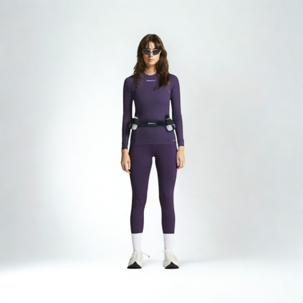 CRAFT ŽENSKA MAJICA Z DOLGIMI ROKAVI PRO ACTIVE TEMNO VIJOLIČNA EXTREME DK PLUM - AKTIVNO PERILO