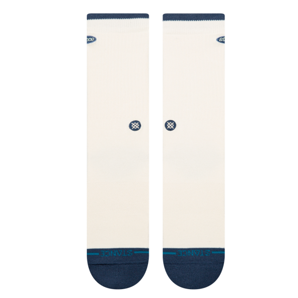 STANCE NOGAVICE BLURRED CREW CANVAS