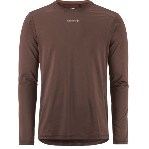 CRAFT MOŠKA MAJICA Z DOLGIMI ROKAVI ADV ESSENCE LS TEE 2 TEMNO RJAVA PRUNE