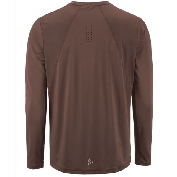 CRAFT MOŠKA MAJICA Z DOLGIMI ROKAVI ADV ESSENCE LS TEE 2 TEMNO RJAVA PRUNE