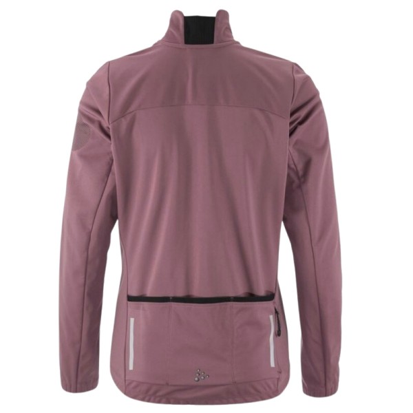 CRAFT ŽENSKA TOPLA VODOODPORNA KOLESARSKA JAKNA BIKE SUBZ JACKET 2 ROSE BROWN