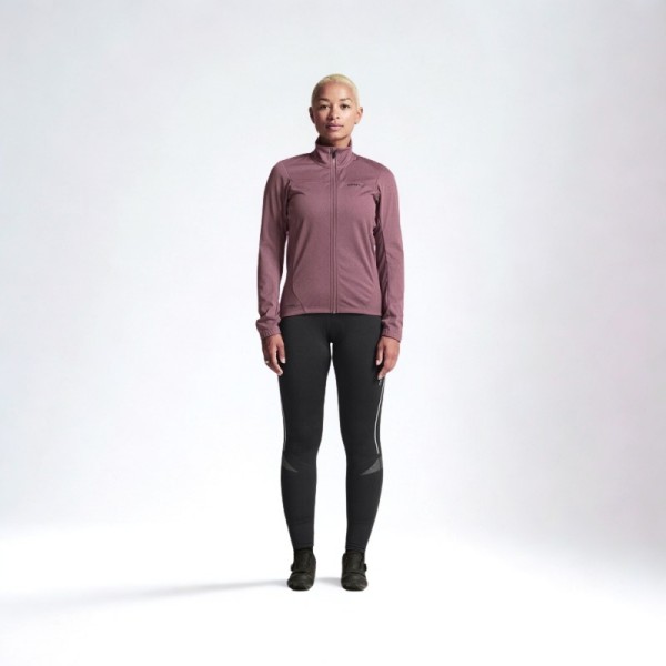 CRAFT ŽENSKA TOPLA VODOODPORNA KOLESARSKA JAKNA BIKE SUBZ JACKET 2 ROSE BROWN