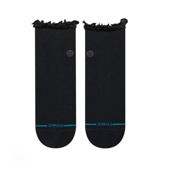 STANCE TANKE NOGAVICE RUFFLE ICON QUARTER BLACK