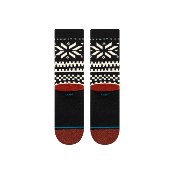STANCE NOGAVICE  FLAKE CREW BLACK