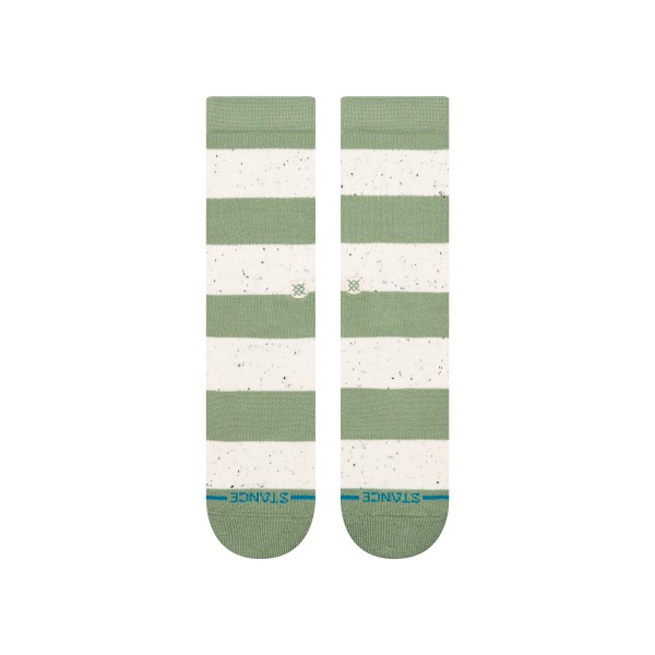 STANCE NOGAVICE NEP STRIPE CREW GREEN