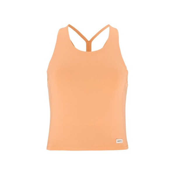 CRAFT ŽENSKA KRAJŠA MAJICA BREZ ROKAVOV ADV COLLECTIVE CROPPED SINGLET MARELIČNA APRICOT