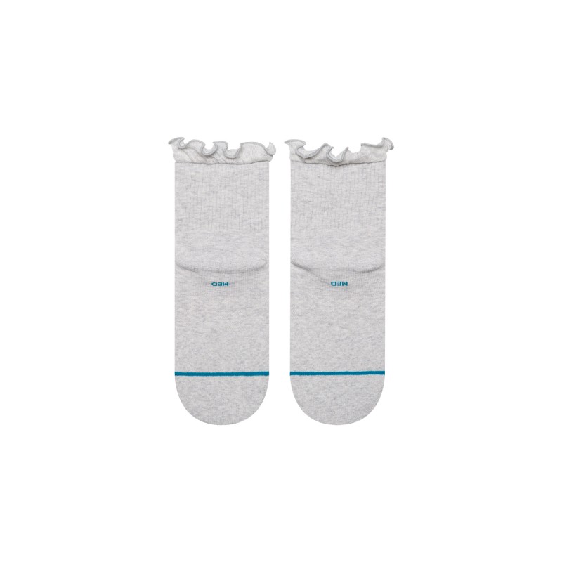 STANCE TANKE NOGAVICE RUFFLE ICON QUARTER GREY