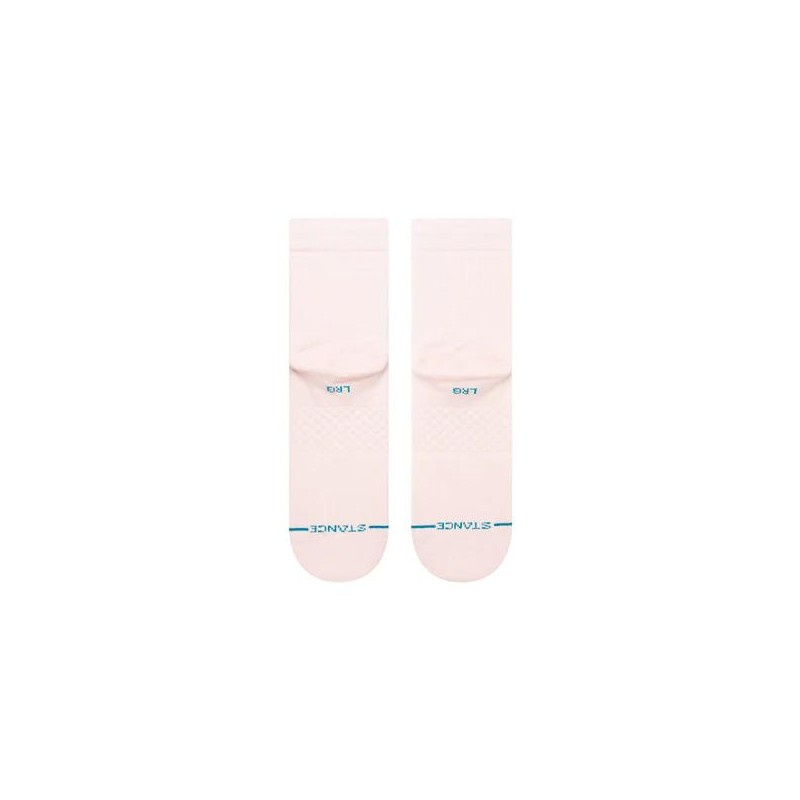 STANCE NOGAVICE ICON QUARTER PINK