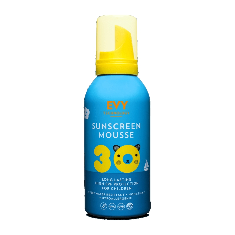 Evy Technology Sunscreen Mousse Kids SPF 30 - ultra vodoodporna zaščitna pena SPF 30 za otroke 150ml
