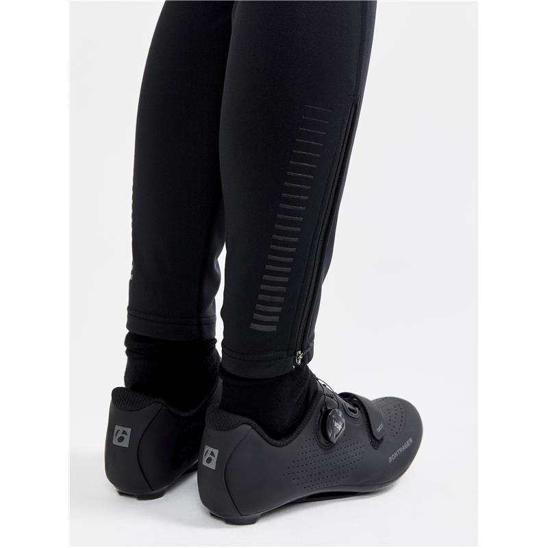 CRAFT ŽENSKE KOLESARSKE HLAČE CORE SUBZ WIND TIGHTS BLACK/BLACK - C3