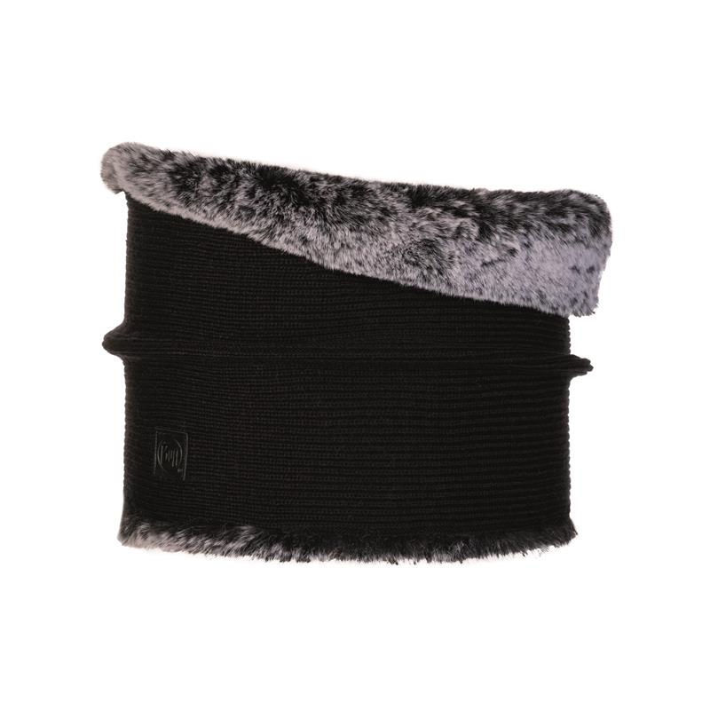 buff® pleteni šal knitted comfort kesha black