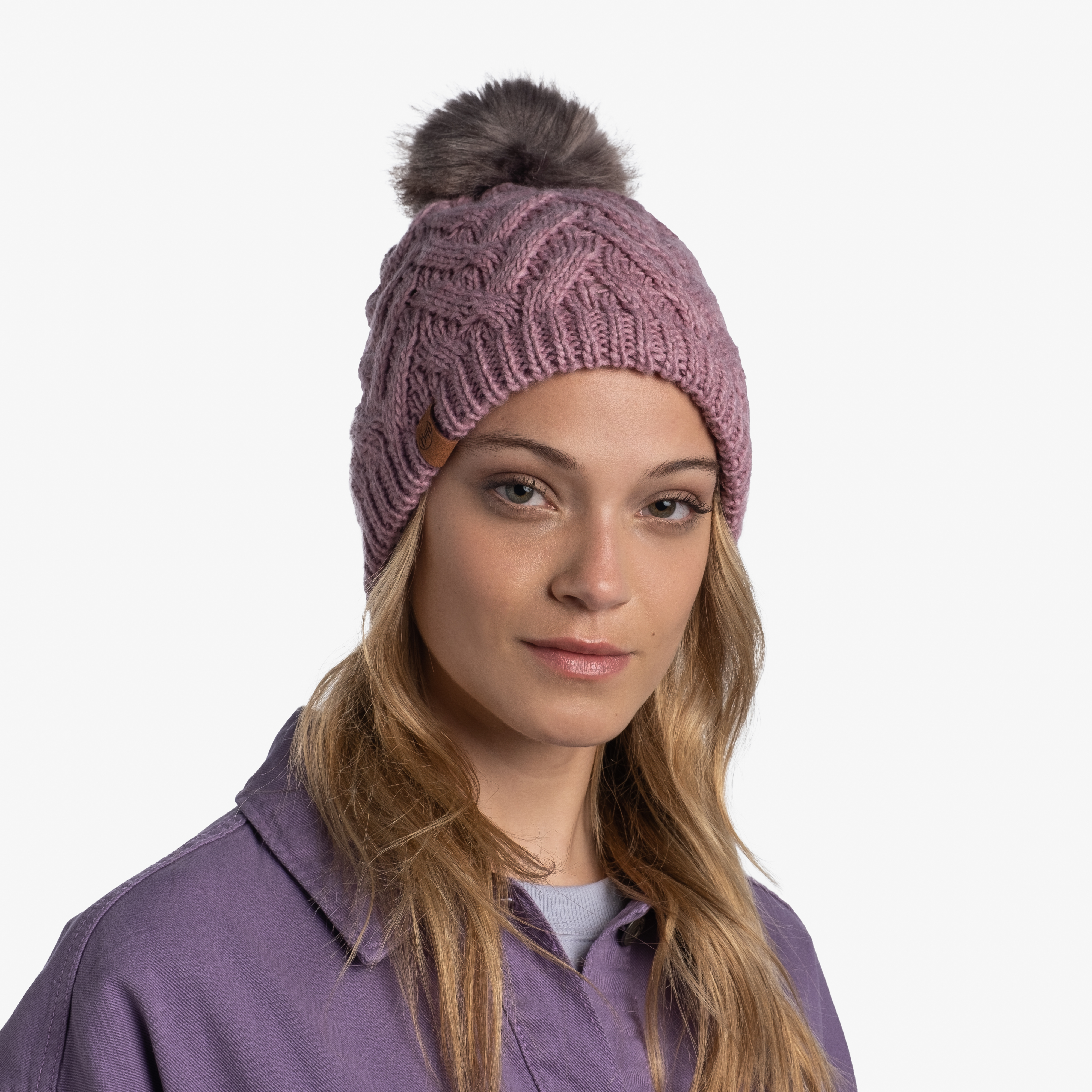 buff® kapa knitted & fleece caryn rose