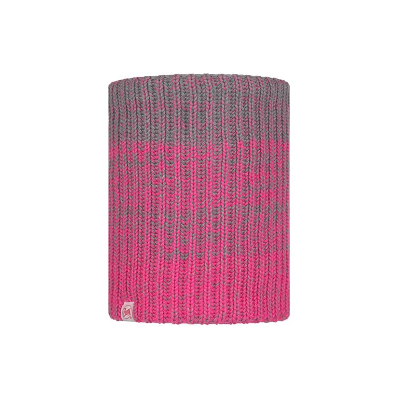 buff® otroški pleteni šal knitted & fleece caryn cru gella pump pink