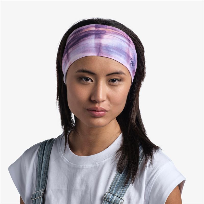 buff® coolnet uv® naglavni trak wide purple