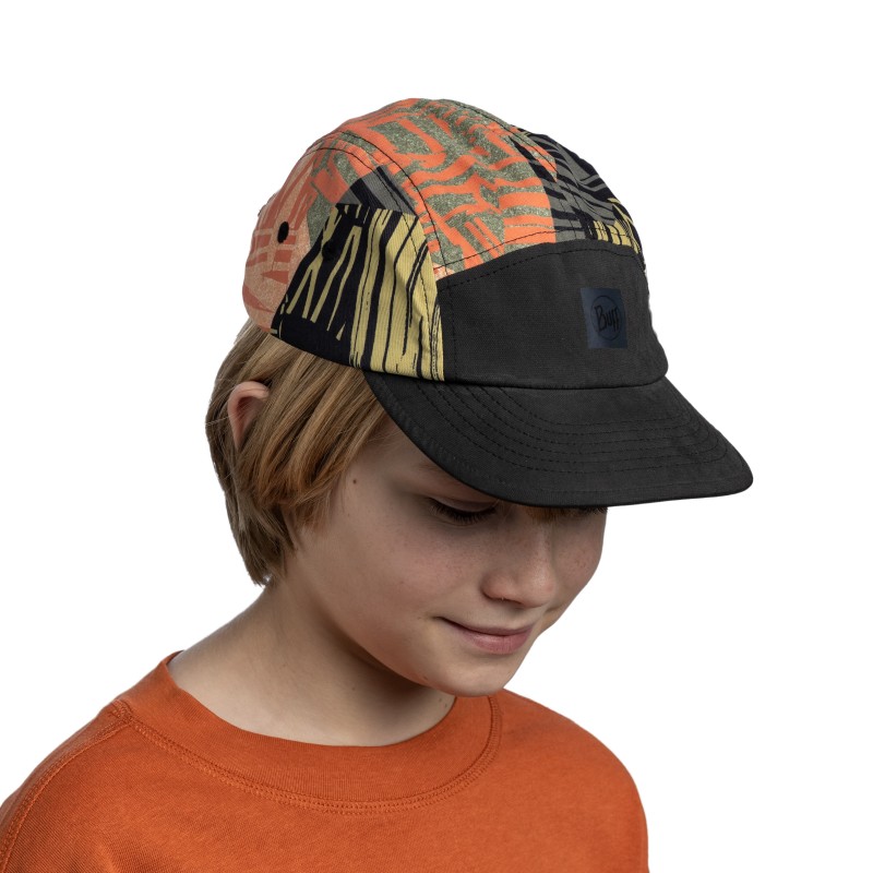 BUFF® OTROŠKA ŠPORTNA KAPA 5 PANELS CAP NORU BLACK