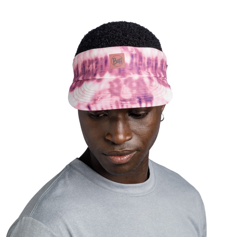 BUFF® ŠPORTNI VIZOR GO VISOR DERI PINK