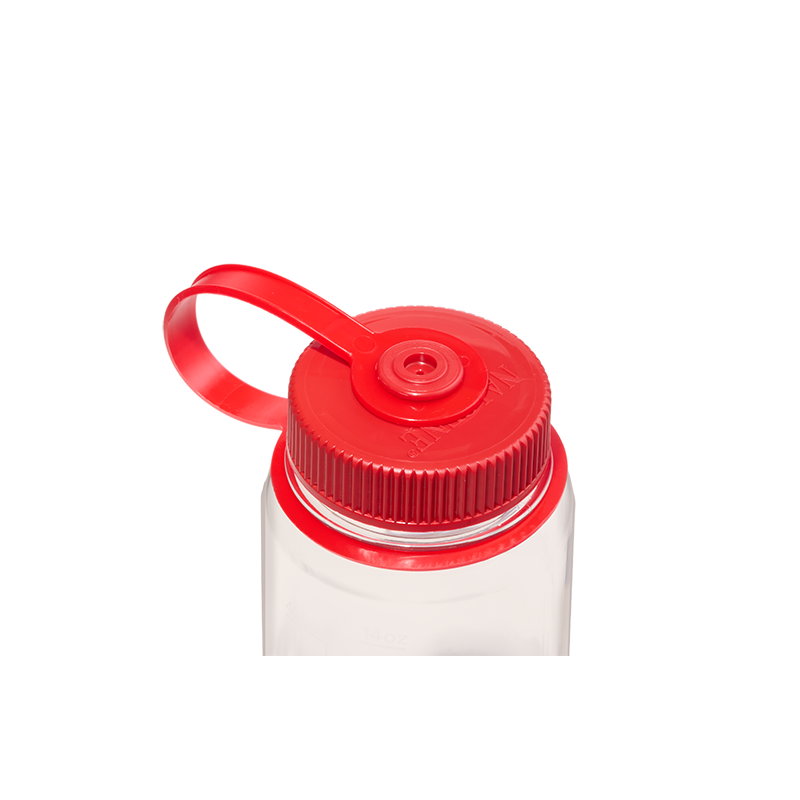 NALGENE FLAŠKA ŠIROKO GRLO 500ML CLEAR WITH RED CAP SUSTAIN