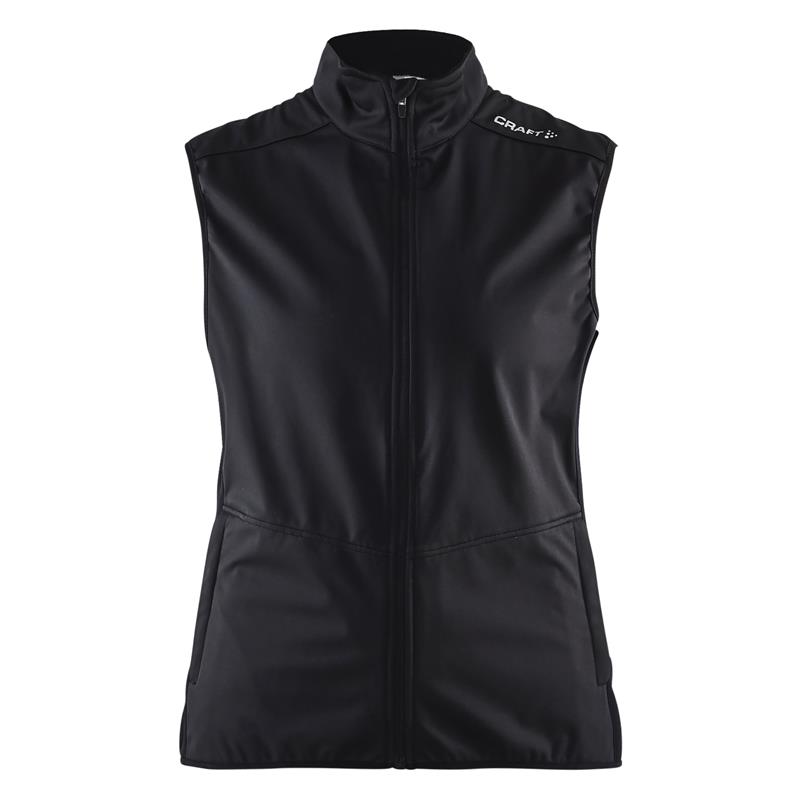 craft ženski funkcijski brezrokavnik warm vest black