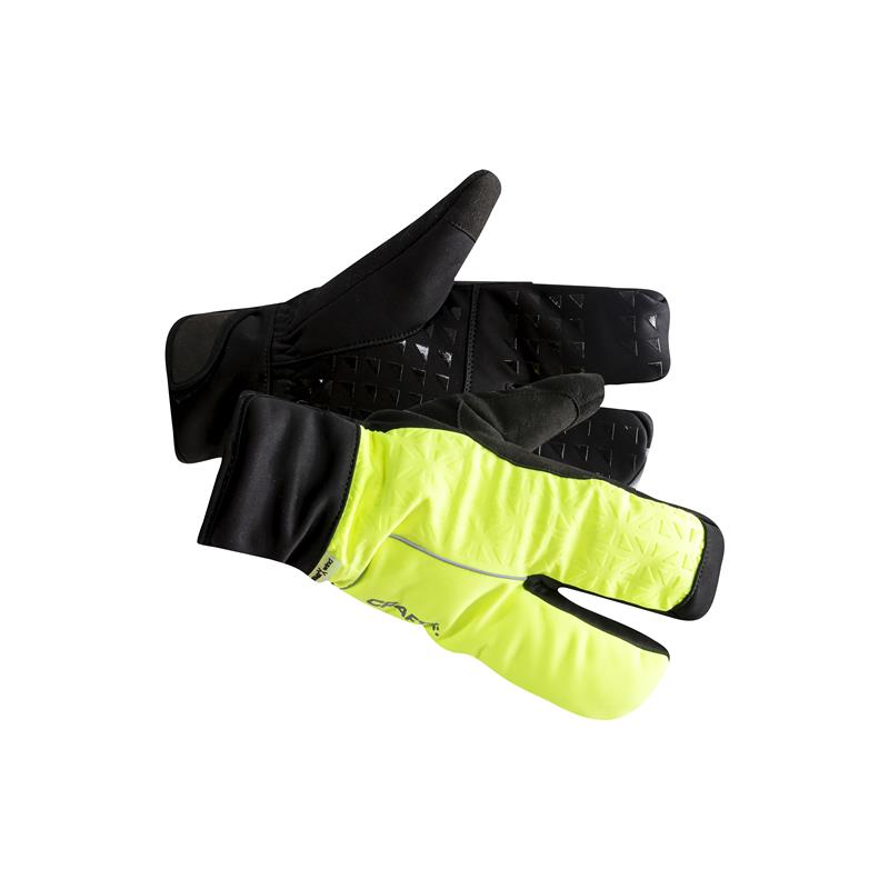 craft siberian 2.0 split finger glove flumino/blac