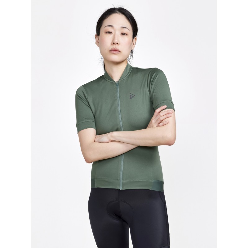 CRAFT ŽENSKA KOLESARSKA MAJICA S KRATKIMI ROKAVI CORE ESSENCE JERSEY MOSS