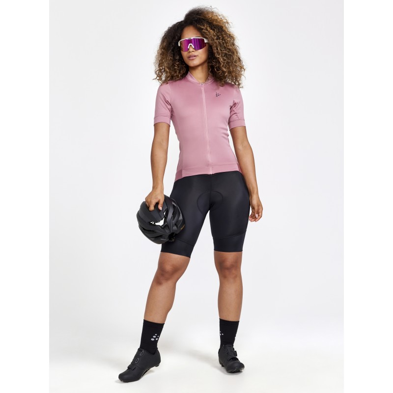 CRAFT ŽENSKA KOLESARSKA MAJICA S KRATKIMI ROKAVI CORE ESSENCE JERSEY TIGHT FIT DAWN