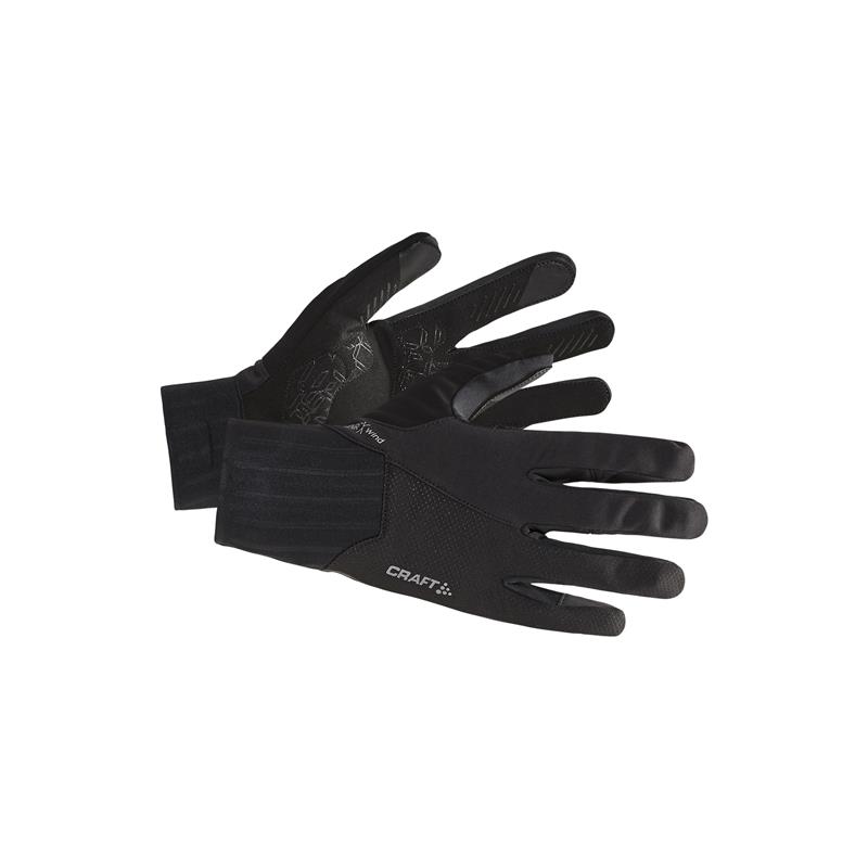 craft kolesarske rokavice all weather black 